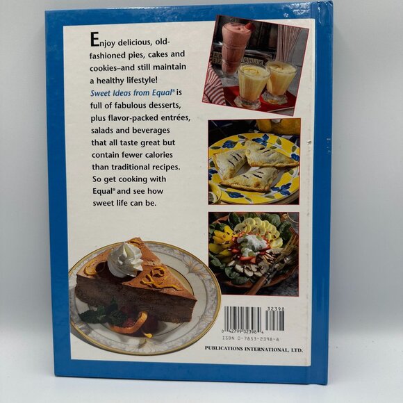 Sweet Ideas From Equal Sweetener With NutraSweet Cook Book 1997 Hardcover - Picture 2 of 3